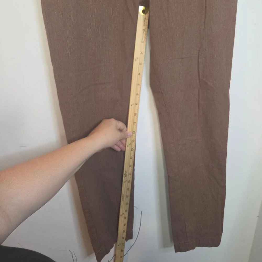 Banana Republic Mens Brown Slim Tapered Fit Chino Pants 31x32 Cotton Stretch